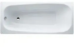 Einbau-Badewanne PRO 750x1700x410 aus Stahl inklusive Schallschutz wei&szlig;