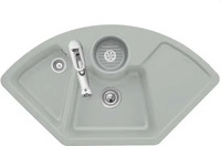 Villeroy & Boch 670801KD, Villeroy & Boch Ecksp&uuml;le Solo Eck, Fossil CeramicPlus,