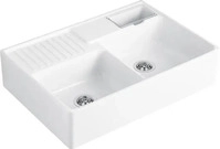 Villeroy & Boch 632392KT, Villeroy & Boch Sp&uuml;lstein Doppelbecken 632392,...
