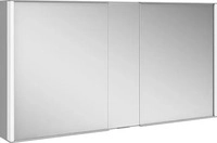 KEUCO 12805171301, KEUCO Royal Match Spiegelschrank 2-t&uuml;rig silber-eloxiert Farbe: