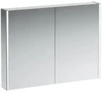 Laufen Spiegelschrank &bdquo;Frame 25&ldquo; in Aluminium (glanzeloxiert)