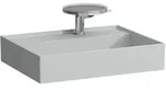 Waschtisch Kartell &bull; 460x600x150 1 Hahnloch ohne &Uuml;berlauf versteckter Ablauf