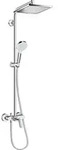 Hansgrohe Crometta E Showerpipe 240 1jet mit Einhebelmischer, Chrom