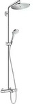 Hansgrohe Croma Select S Showerpipe 280 1jet mit Wannenthermostat, Chrom