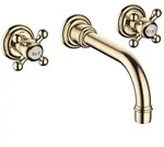 Dornbracht MADISON Waschtisch-Wandbatterie ohne Ablaufgarnitur, Messing (23kt Gold),