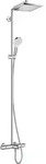 Hansgrohe Crometta E Showerpipe 240 1jet mit Wannenthermostat, Chrom