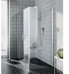 Kermi Seitenwand f&uuml;r Ecke &bdquo;FILIA XP&ldquo; Glas Klar, Profile Silber Hochglanz,...