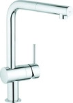Grohe 32168000, Grohe Einhand-Sp&uuml;ltischbatterie Minta 32168, L-Auslauf,