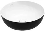 Villeroy & Boch Artis Aufsatzwaschbecken TitanCeram 430x430mm Coal Black