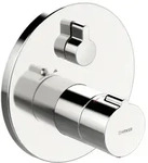 HansaHOME Duscharmatur Thermostat Fertigmontageset f&uuml;r Brausebatterie 8861 Rosette