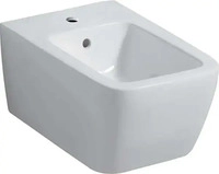 Geberit 231910000, Geberit Wand-Bidet "iCon Square", mit &Uuml;berlauf, Befestigung