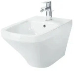 Duravit Wand-Bidet &bdquo;DuraStyle&ldquo;, Befestigung verdeckt 37 &times; 54 &times; 32,5 cm