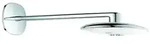 Kopfbrauseset Rainshower Duo 360 26254, Brauseboden in moon white, Brausearm 450