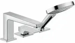 Hansgrohe Metropol 3-Loch Einhebel-Wannenrandmischer Chrom