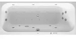 Duravit Whirlwanne &bdquo;Happy D.2&ldquo; rechteck 1600 &times; 700 mm mit Combi-System E,...