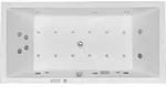 Duravit Whirlwanne &bdquo;Starck&ldquo; rechteck 1800 &times; 900 mm, Mittelablauf mit