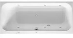 Duravit Whirlwanne &bdquo;Happy D.2&ldquo; rechteck 1700 &times; 750 mm mit Jet-System, in...