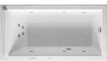 Duravit Whirlwanne &bdquo;Starck&ldquo; rechteck 1700 &times; 900 mm, Fu&szlig;ablauf mit...
