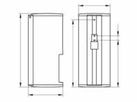 Plan 14969071200 Toilettenpapierhalter 2-fach (Rollenbreite 120 mm) Edelstahl-finish