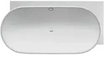 Duravit Badewanne &bdquo;Luv&ldquo; vorwand oval 1850 &times; 950 mm, rechts in Wei&szlig; (matt)