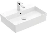 Villeroy & Boch Memento 2.0 Aufsatzwaschbecken 600x420mm rechteckig 1HL m. &Uuml;L....