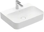 Villeroy & Boch Finion Waschbecken 600x470mm Rechteck TitanCeram Wei&szlig; Alpin