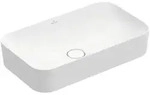 Villeroy & Boch Aufsatzwaschbecken Finion, 600x350x115 mm, wei&szlig; Alpin...