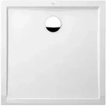 Villeroy & Boch Futurion Flat Quadratische Duschwanne UDQ0900FFL1V, 900x900x25 mm,