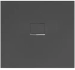 Villeroy & Boch Squaro Infinity Duschwanne, 1000 x 900 x 40 mm, Anthracite