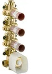 Hansgrohe AXOR ShowerSolutions Thermostatmodul Unterputz 360/120, Anschluss