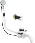 Viega Ab- und &Uuml;berlaufgarnitur mit Zulauffunktion Modell 6145.5 &bdquo;Multiplex...