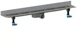 Dallmer Duschrinne CeraLine Nano W 800 mm, Edelstahl 1.4301, DN 50, Wandmontage