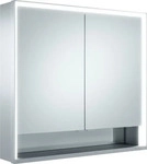 KEUCO 14302171301, KEUCO ROYAL LUMOS Spiegelschrank Wandvorbau 2-t&uuml;rig kurze...