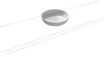 Kaldewei MIENA Waschtisch-Schale, alpinwei&szlig;, Perl-Effekt, &Oslash; 380 mm, ohne &Uuml;berlauf