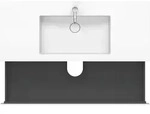 Duravit M&ouml;belset c-shaped Set wandh&auml;ngend wandh&auml;ngend &bdquo;L-Cube&ldquo; 120 &times; 50 &times; 48