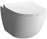 Sento Wand-WC Flush 2.0 ohne Sp&uuml;lrand mit verdeckter Befestigung V-Fit 2.0 37 x 54