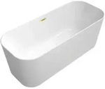 Villeroy & Boch freistehende Badewanne Finion Wei&szlig;e Alpin 1700x700 mm H&ouml;he...