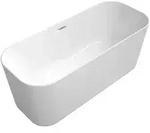 Villeroy & Boch freistehende Badewanne Finion Wei&szlig;e Alpin 1700x700 mm H&ouml;he...
