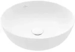 Villeroy & Boch Artis Aufsatzwaschbecken 430x430mm Stone White