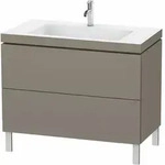 Duravit Waschtischunterschrank bodenstehend &bdquo;L-Cube&ldquo; 100 &times; 69,8 &times; 48 cm...
