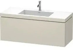 Duravit M&ouml;belset c-shaped Set wandh&auml;ngend wandh&auml;ngend &bdquo;L-Cube&ldquo; 120 &times; 50 &times; 48