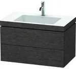 Duravit M&ouml;belset c-shaped Set wandh&auml;ngend wandh&auml;ngend &bdquo;L-Cube&ldquo; 80 &times; 50...