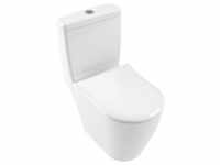 Stand-Tiefspül-WC DirectFlush „Avento“ 37 × 41 cm in Weiß Alpin, ohne