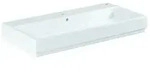Aufsatzwaschtisch Cube Keramik 39475_H, 1000 x 490 mm, 1 Hahnloch, 2 weitere