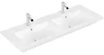 Villeroy & Boch Venticello Schrank-Doppelwaschtisch 4111DL, 1300 x 500 mm, Rechteck,