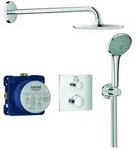 Duschsystem Unterputz Grohtherm 34734, mit Grohtherm Thermostat mit integrierter