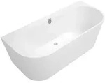 Villeroy & Boch Vorwand-Badewanne Oberon 2.0, 1800x800 mm, wei&szlig; Alpin,...
