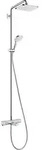 Hansgrohe Croma E Showerpipe 280 1jet mit Wannenthermostat, Chrom