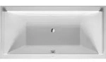 Duravit Badewanne &bdquo;Starck&ldquo; rechteck 1800 &times; 900 mm, Mittelablauf in Wei&szlig;