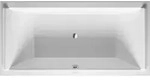Duravit Badewanne &bdquo;Starck&ldquo; rechteck 2000 &times; 1000 mm, Mittelablauf in Wei&szlig;